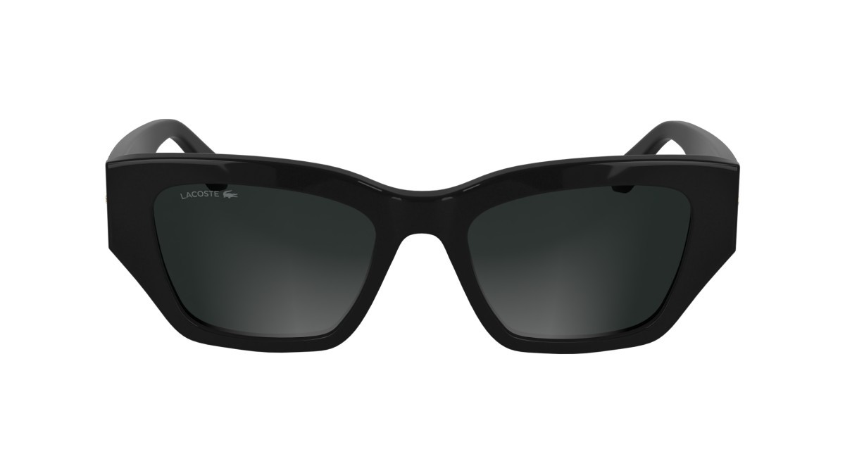Sunglasses Lacoste L6053S N (001) color black shape butterfly 
