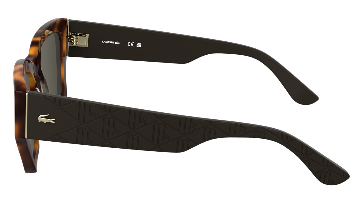 Sunglasses Lacoste L6053S N (214) color havana shape butterfly 