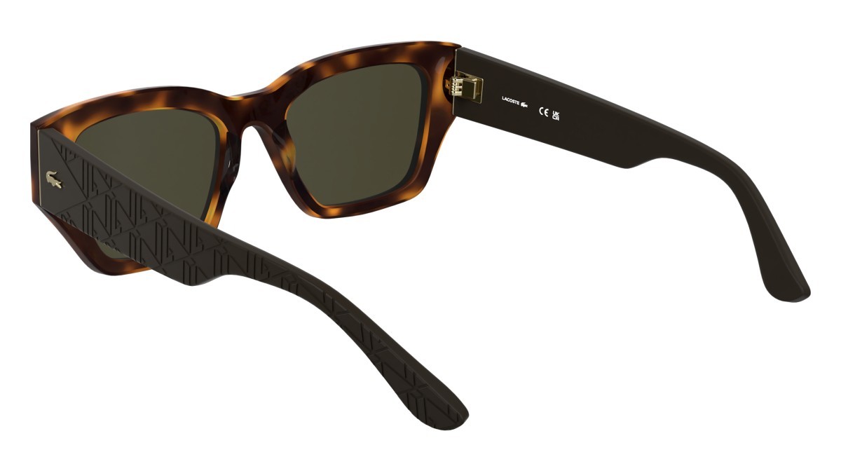 Sunglasses Lacoste L6053S N (214) color havana shape butterfly 