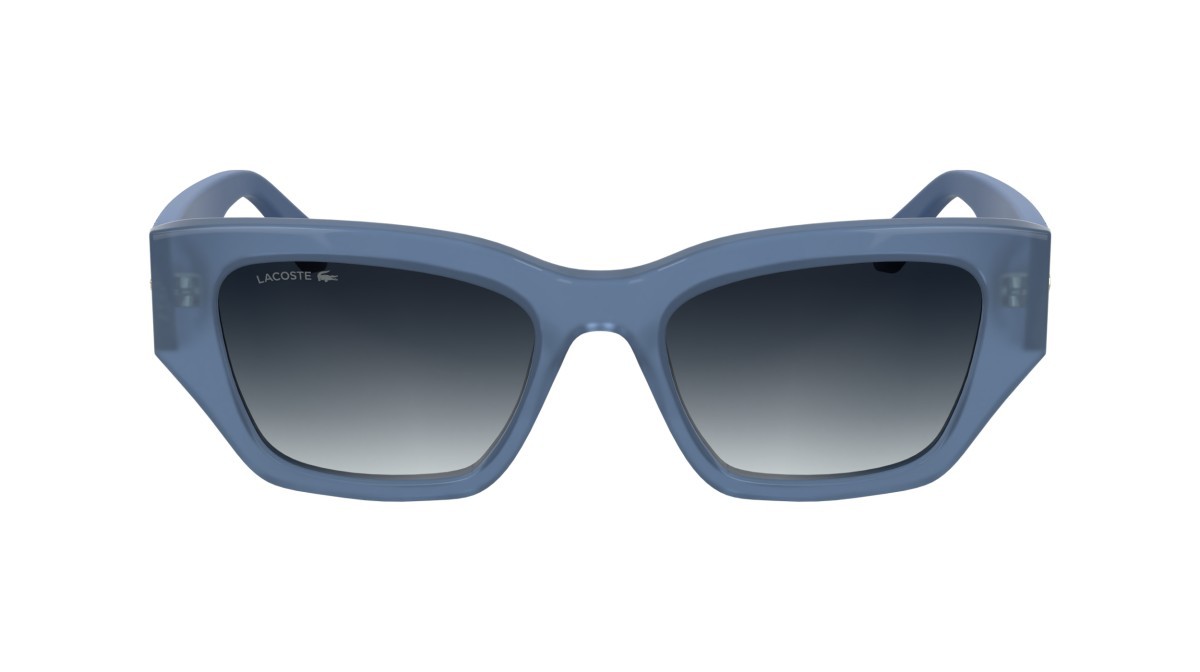 Sunglasses Lacoste L6053S N (400) color opaline azure shape butterfly 