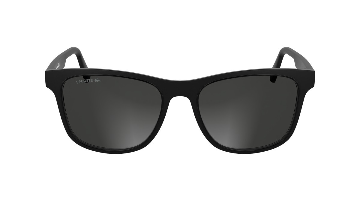 Sunglasses Lacoste L6054S N (002) color matte black shape rectangle 