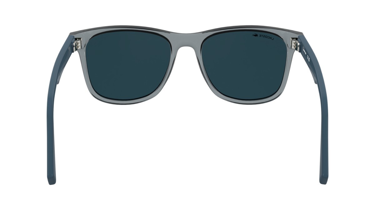 Sunglasses Lacoste L6054S N (035) color transparent grey shape rectangle 