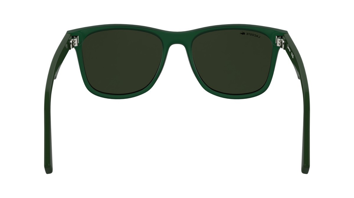Sunglasses Lacoste L6054S N (301) color transparent green shape rectangle 