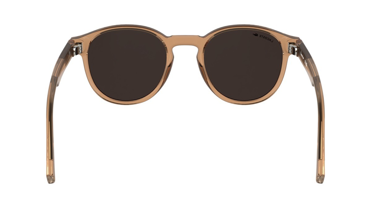 Sunglasses Lacoste L6055S N (204) color transparent brick shape rectangle 