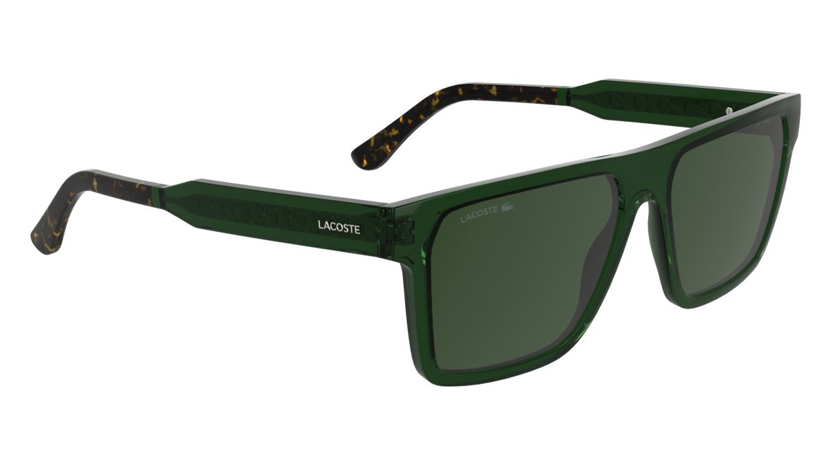 Sonnenbrillen Lacoste L6059S N (301) farbe transparent green form rechteckig 