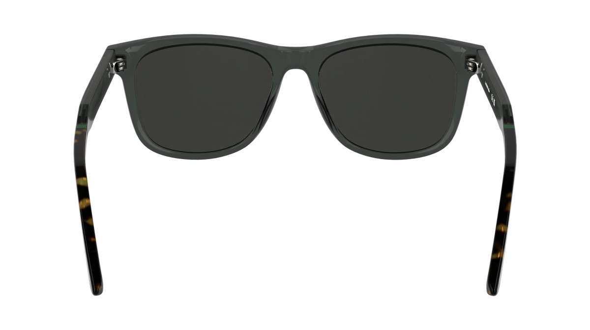 Sunglasses Lacoste L6060S N (035) color transparent dark grey shape rectangle 