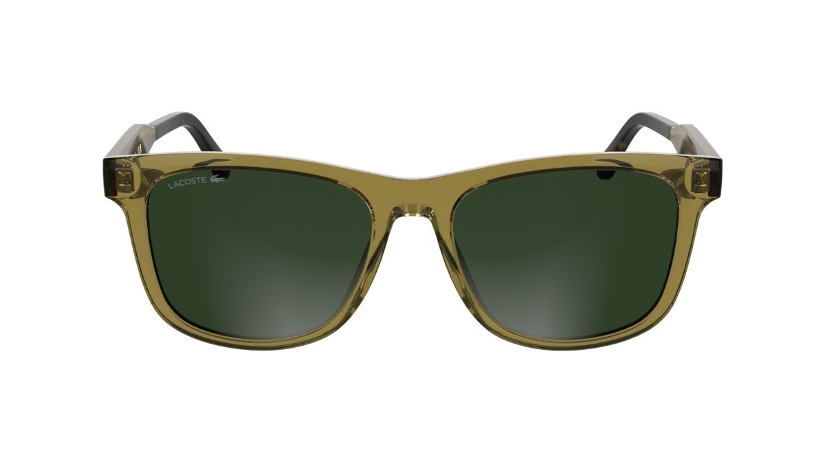 Sunglasses Lacoste L6060S N (264) color transparent sand shape rectangle 