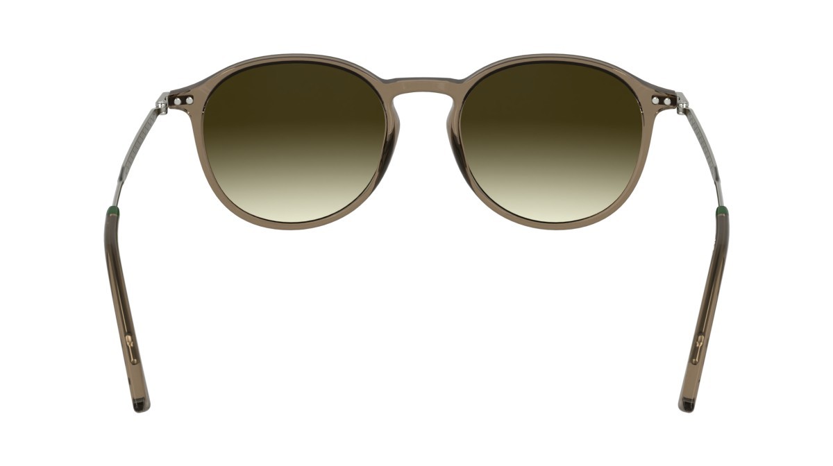 Sunglasses Lacoste L6061S N (210) color transparent brown shape rectangle 