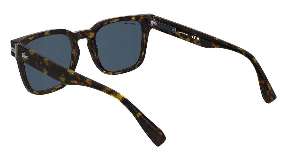 Sunglasses Lacoste L6065S N (230) color dark havana shape rectangle 