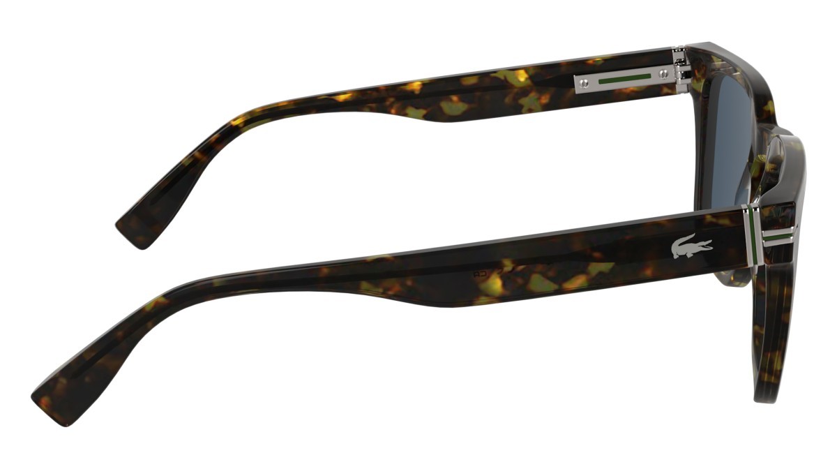 Sunglasses Lacoste L6065S N (230) color dark havana shape rectangle 