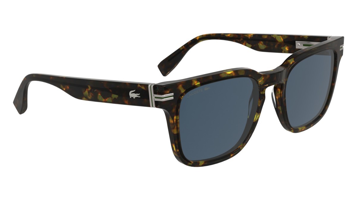 Sunglasses Lacoste L6065S N (230) color dark havana shape rectangle 
