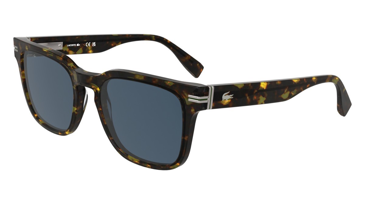 Sunglasses Lacoste L6065S N (230) color dark havana shape rectangle 