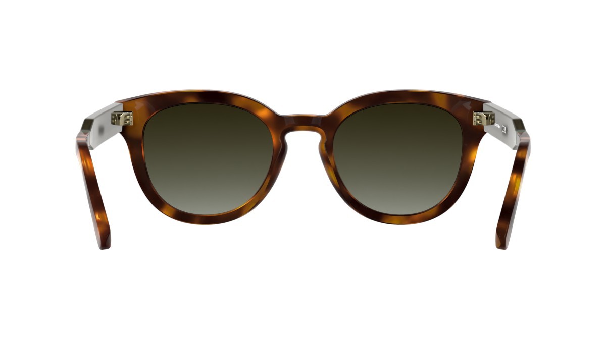 Sunglasses Lacoste L6070S (214) color havana shape rectangle lenses gradient khaki