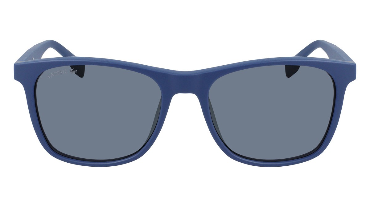 Sonnenbrillen Lacoste L860SE (424) farbe blue matte form rechteckig 