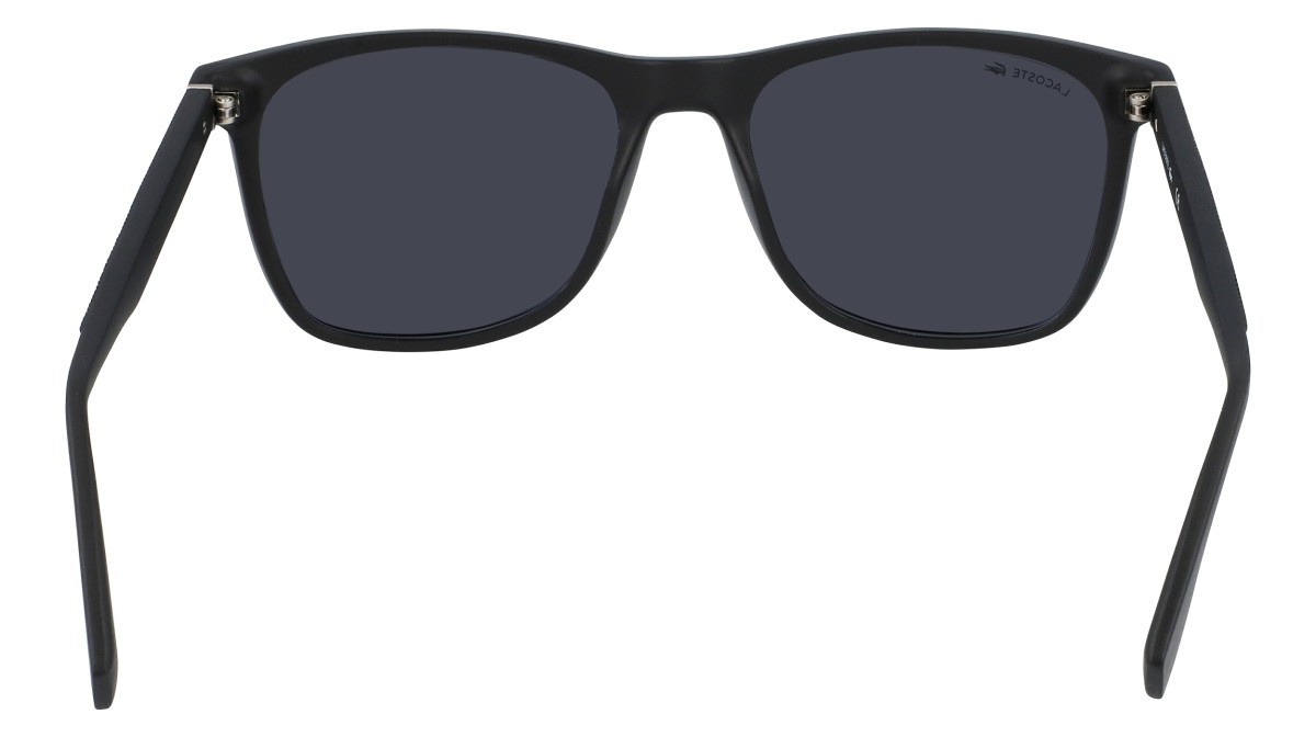 Sunglasses Lacoste L860SE N (001) color black matte shape rectangle 