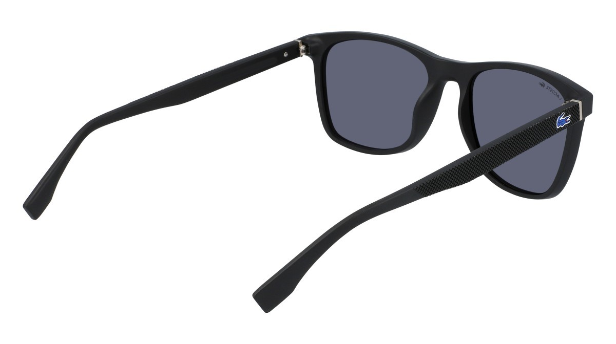 Sunglasses Lacoste L860SE N (001) color black matte shape rectangle 