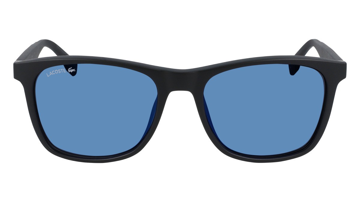 Sunglasses Lacoste L860SE N (001) color black matte shape rectangle 