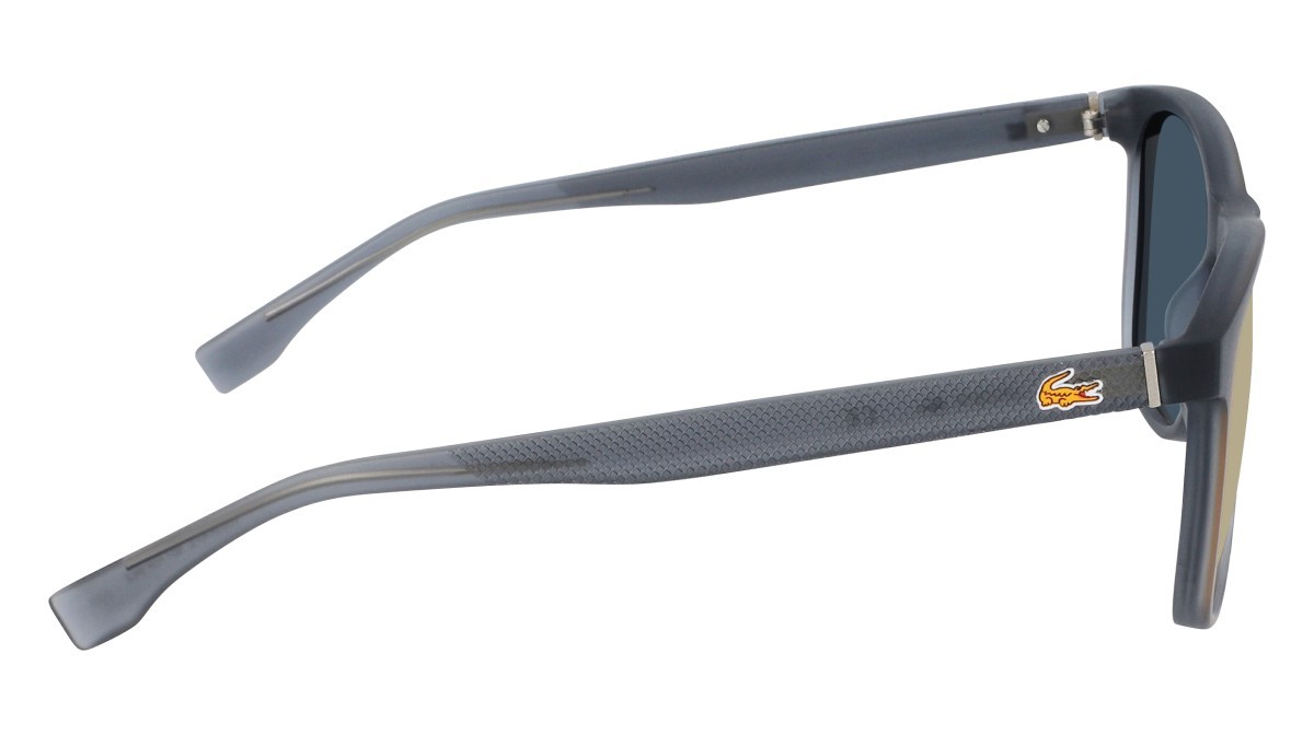 Sunglasses Lacoste L860SE N (035) color grey matte shape rectangle 