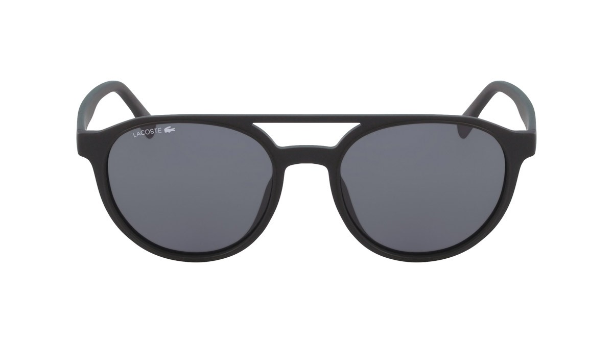 Sunglasses Lacoste L881S (001) color black shape round 