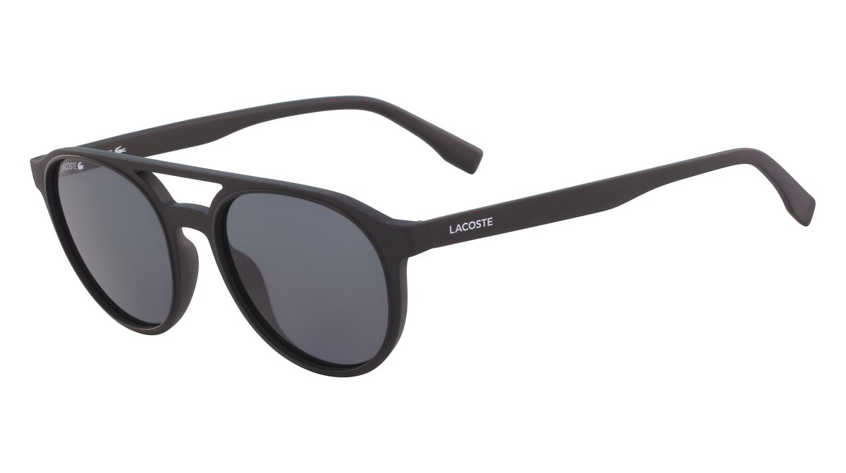 Sunglasses Lacoste L881S (001) color black shape round 