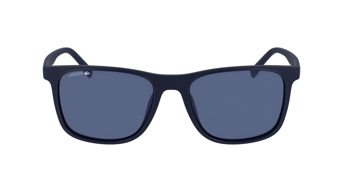 Sunglasses Lacoste L882S (424) color blue shape rectangle 