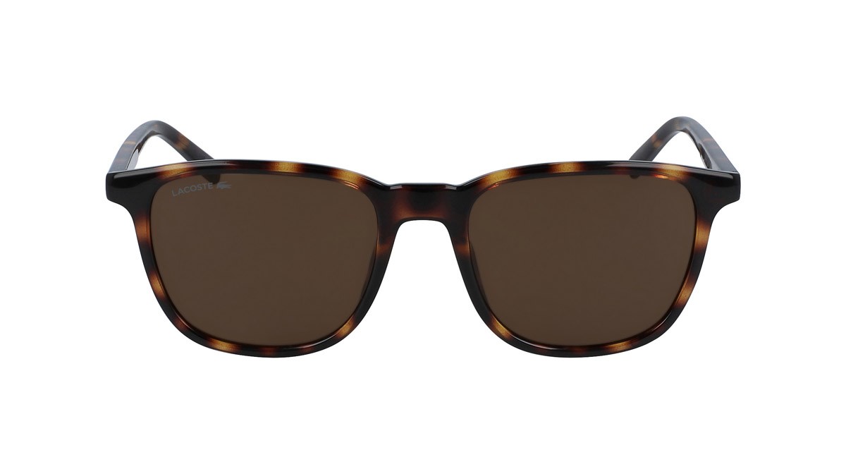 Occhiali da sole Lacoste L915S (214) colore havana forma rettangolare 