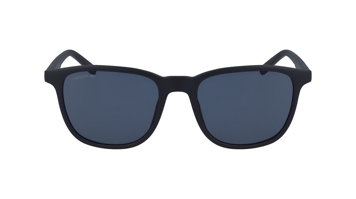 Occhiali da sole Lacoste L915S (424) colore matte dark blue forma rettangolare 