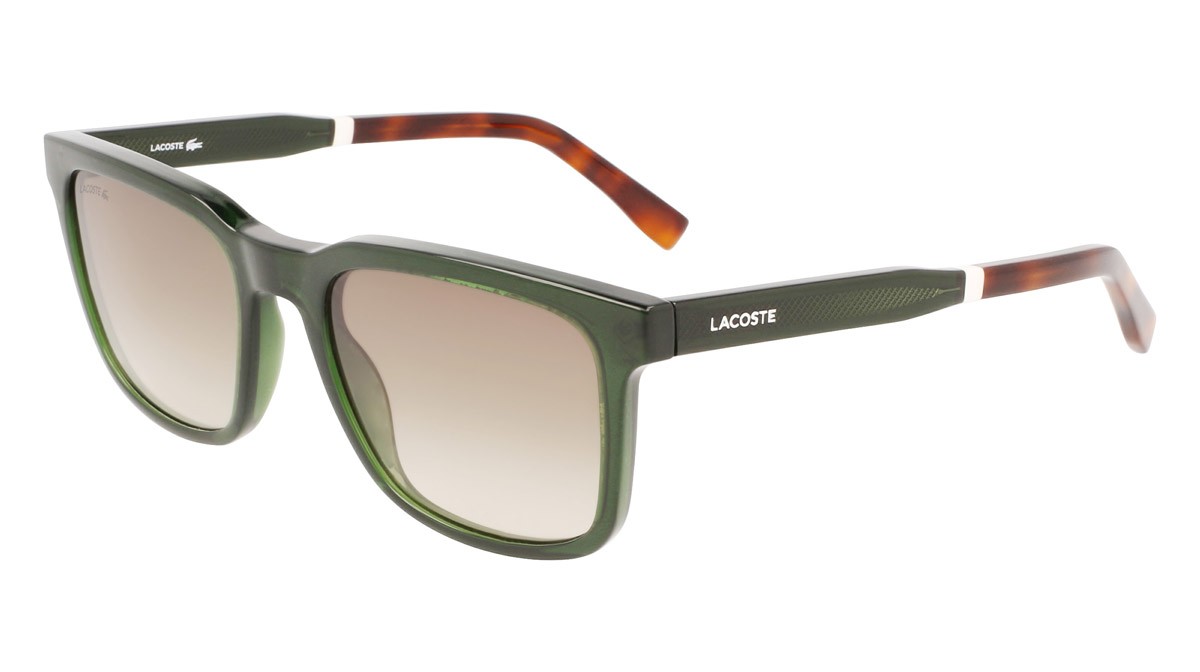 Sonnenbrillen Lacoste L954S (300) farbe green form rechteckig 