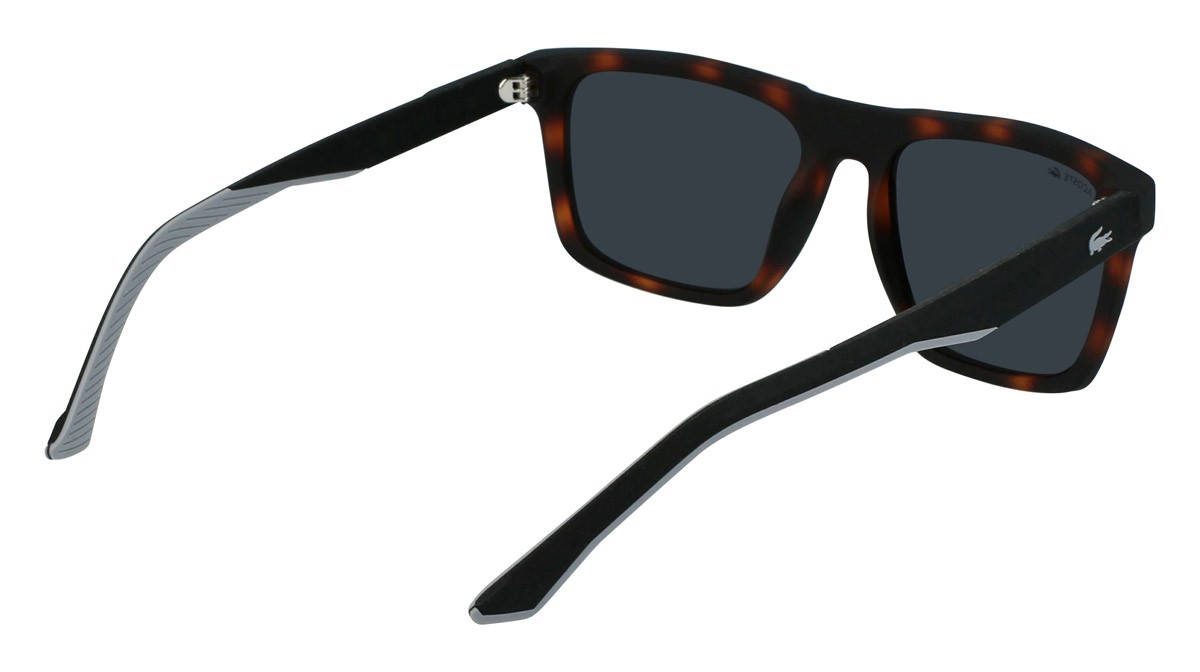 Sonnenbrillen Lacoste L957S (230) farbe matte havana form rechteckig 