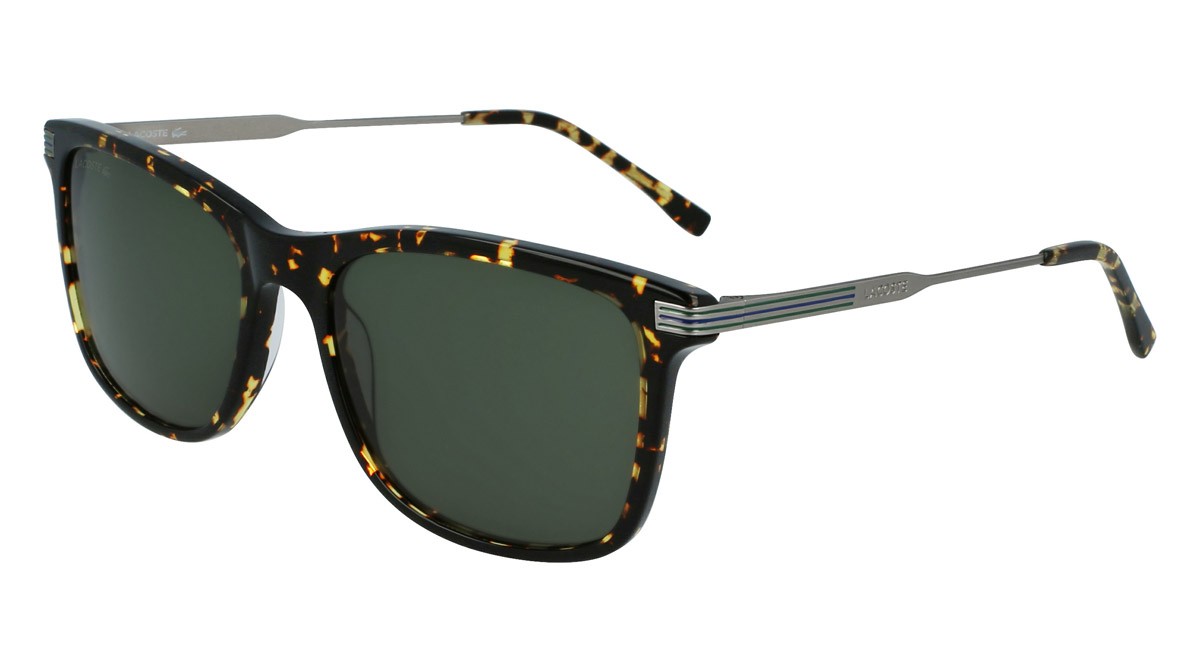 Sonnenbrillen Lacoste L960S (430) farbe dark havana form rechteckig 