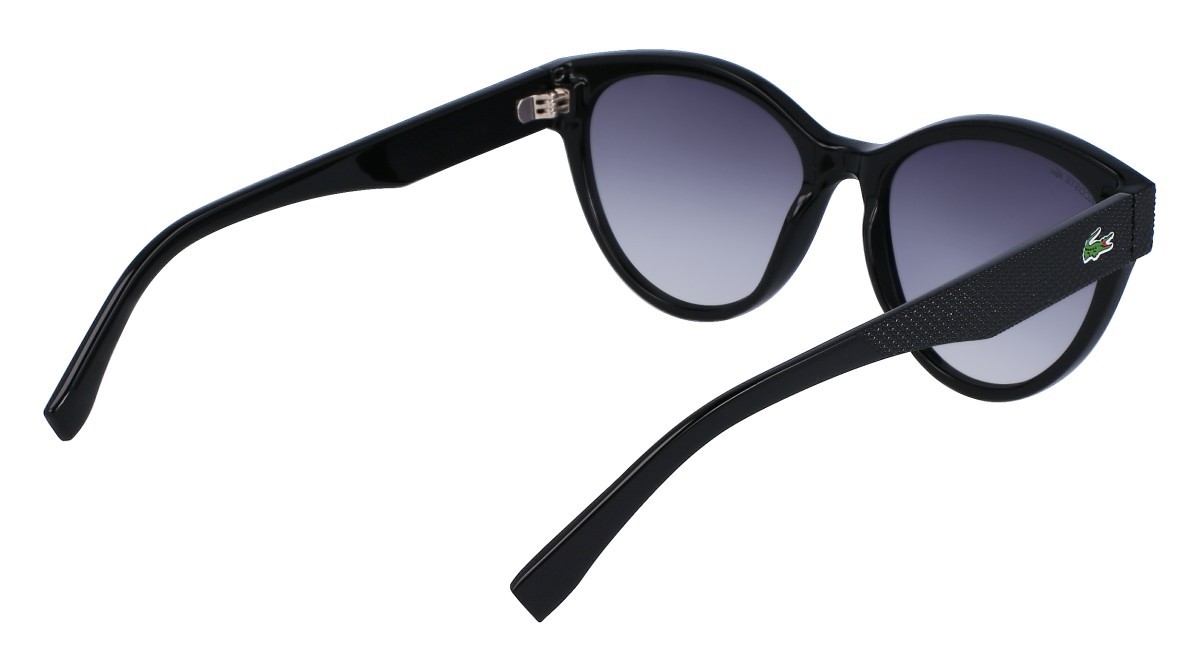 Sonnenbrillen Lacoste L983S (001) farbe black form cat-eye 