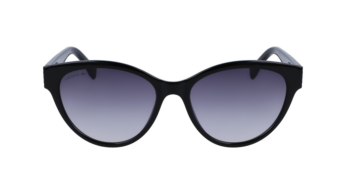 Sonnenbrillen Lacoste L983S (001) farbe black form cat-eye 