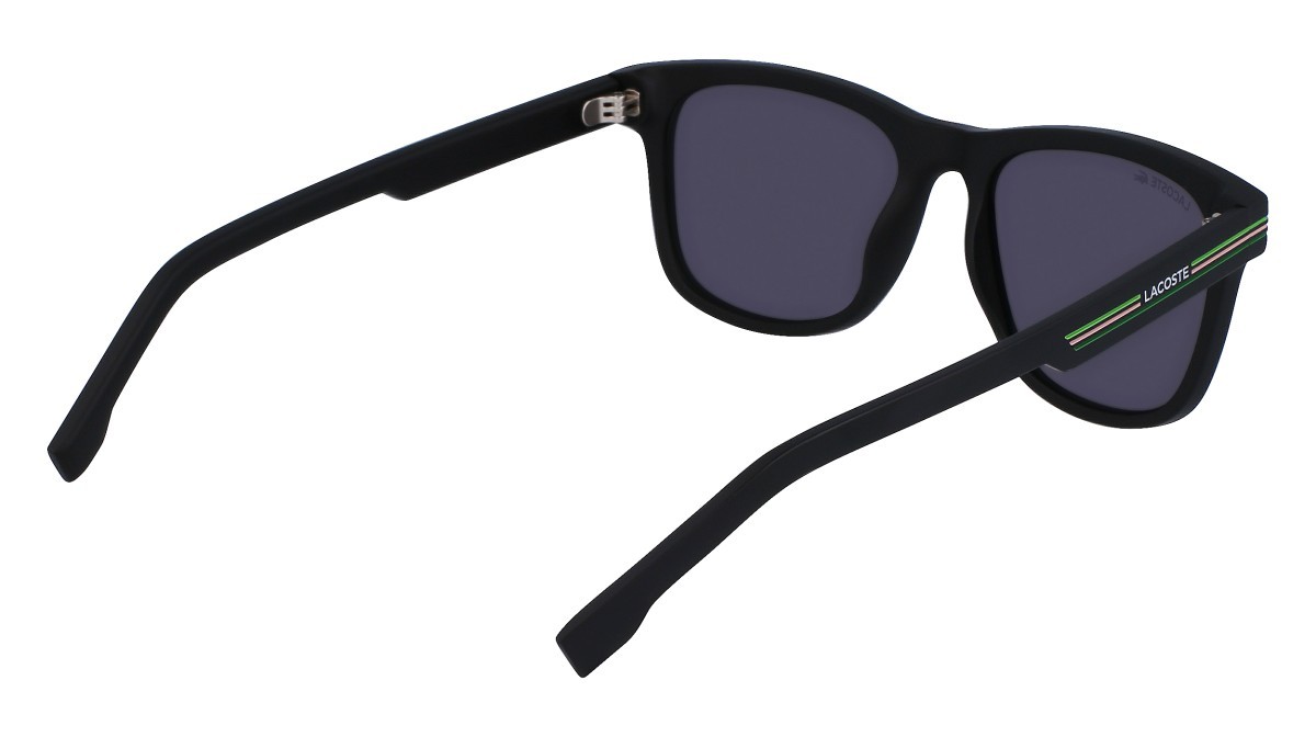Sunglasses Lacoste L995S N (002) color matte black shape rectangle 