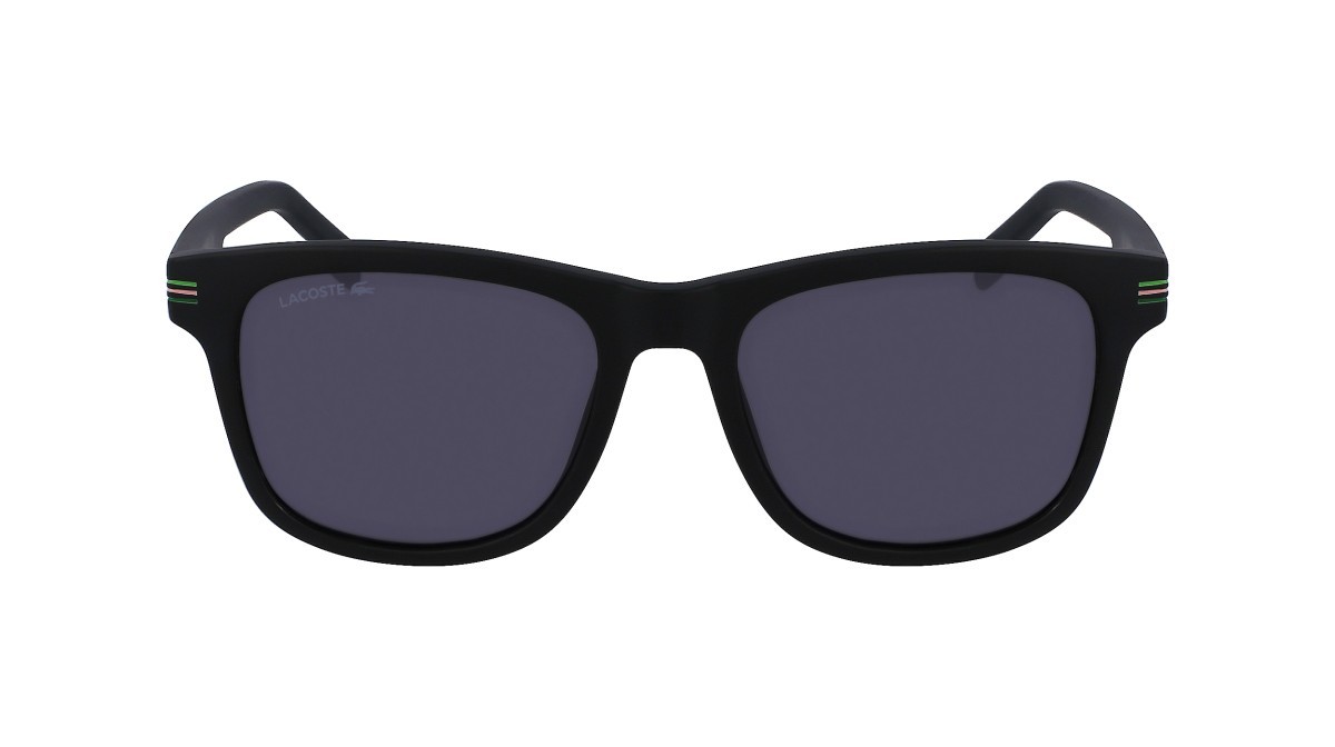 Sunglasses Lacoste L995S N (002) color matte black shape rectangle 