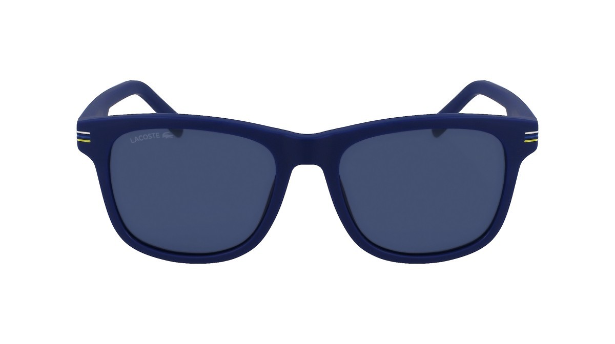 Sunglasses Lacoste L995S N (401) color matte blue shape rectangle 