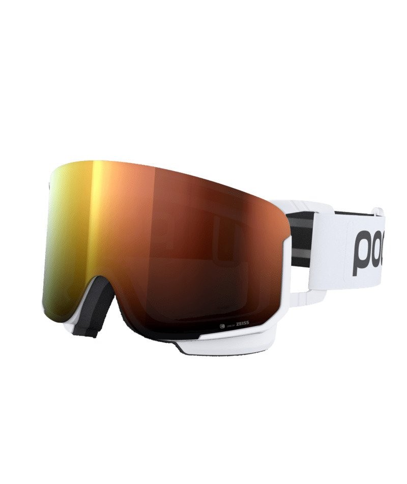 Skibrillen und Snowboard masken Poc Nexal Clarity 40811 8265 farbe hydrogen white/spektris orange 