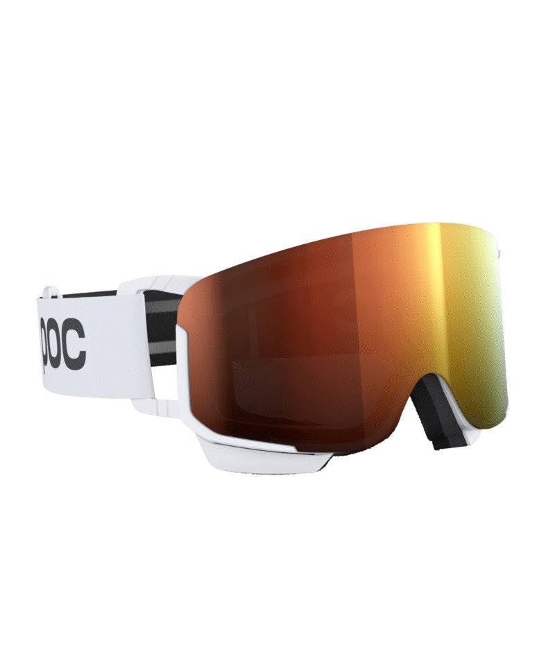 Ski and snowboard goggles Poc Nexal Mid Clarity 40815 8265 color hydrogen white/spektris orange 