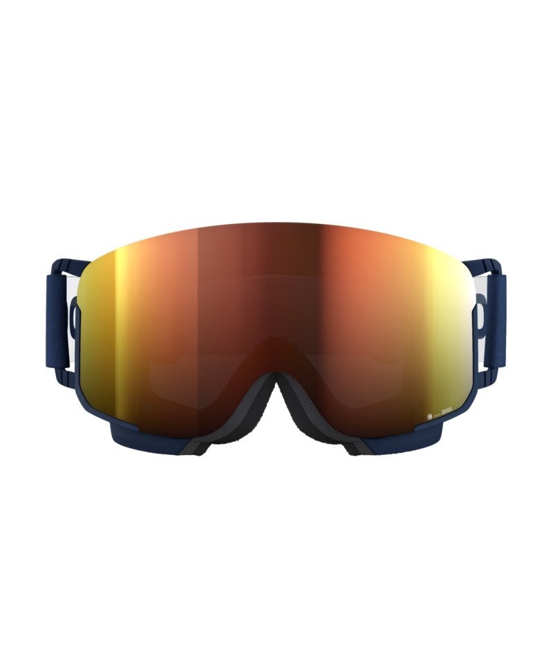Ski and snowboard goggles Poc Nexal Mid Clarity 40815 8270 color lead blue/spektris orange 