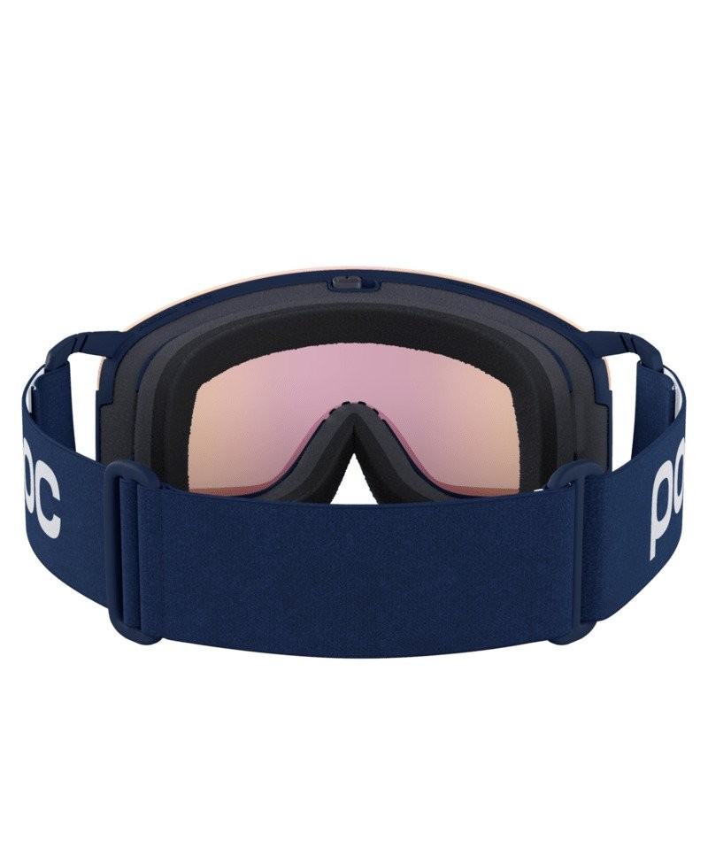 Ski and snowboard goggles Poc Nexal Mid Clarity 40815 8270 color lead blue/spektris orange 