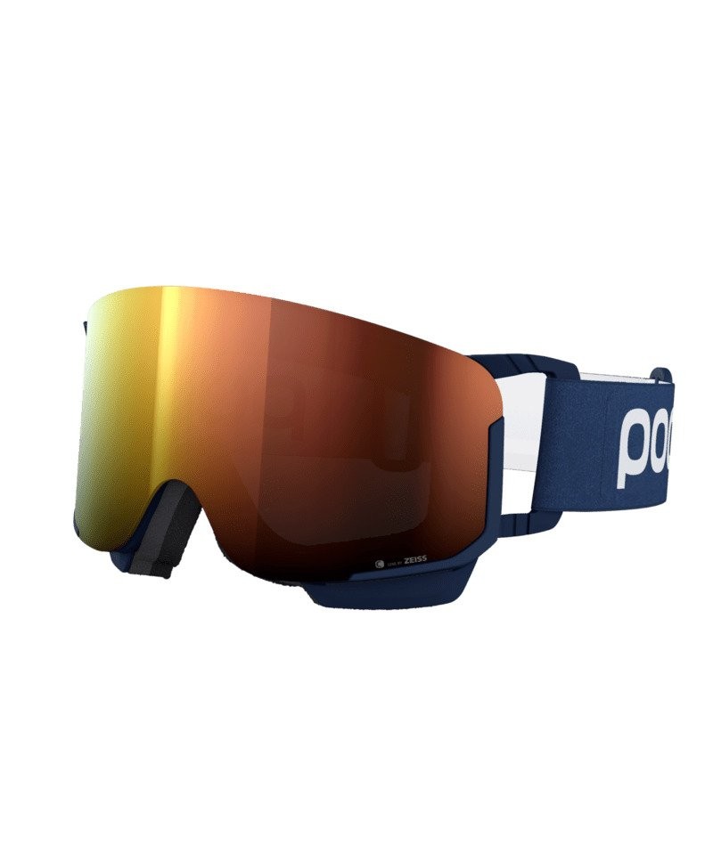 Ski and snowboard goggles Poc Nexal Mid Clarity 40815 8270 color lead blue/spektris orange 