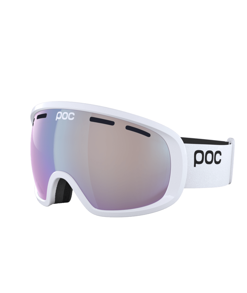Ski and snowboard goggles Poc Fovea Photochromic WF 40845 8711 color hydrogen white/photochromic/changeable sky blue 