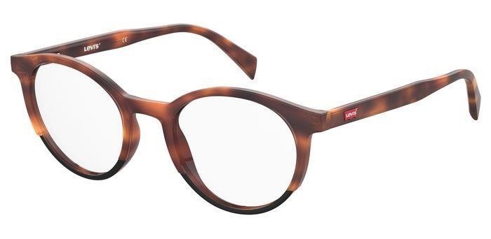 Brillen Levi's LV 5044 106977 (581) farbe havana black form rund 