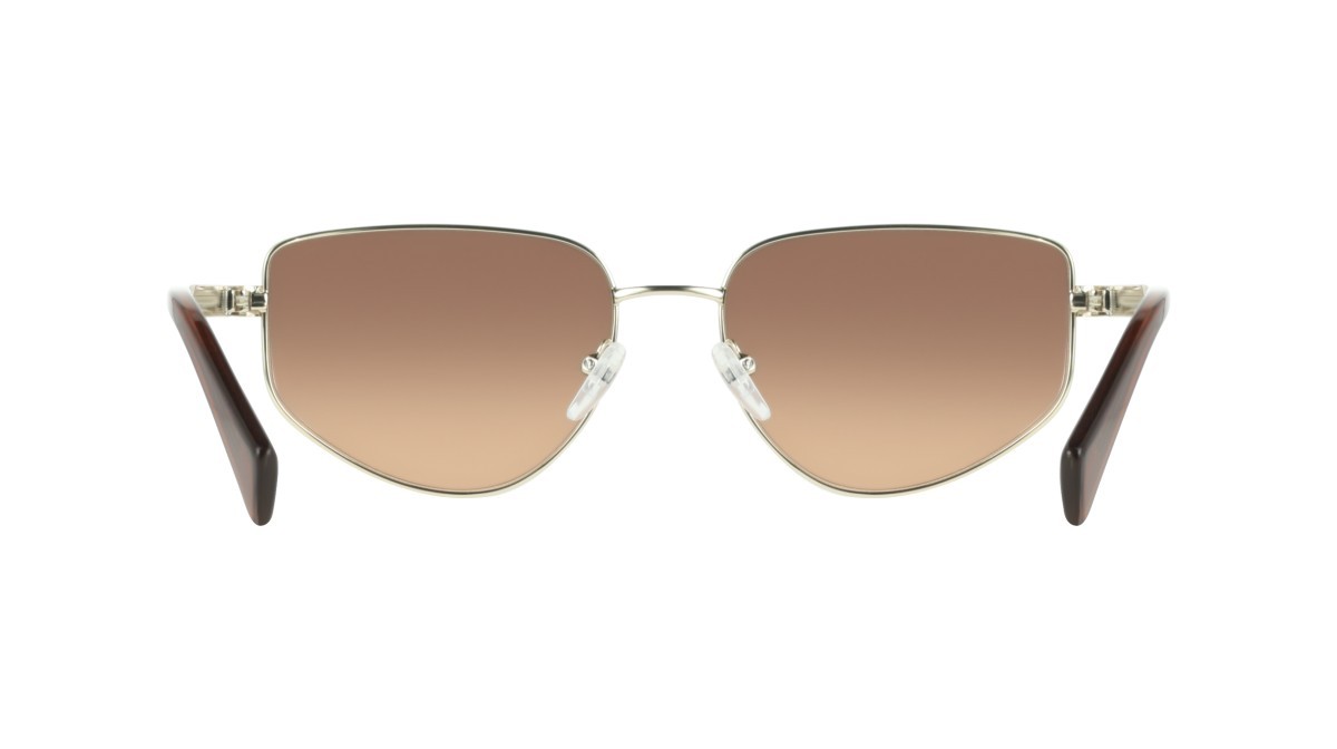 Occhiali da sole Liu Jo LJ164S (722) colore gold medium forma pantos lenti gradient brown