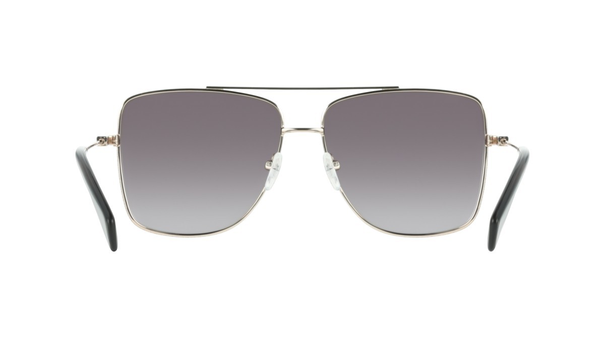 Occhiali da sole Liu Jo LJ165S (712) colore light gold forma aviator lenti gradient grey