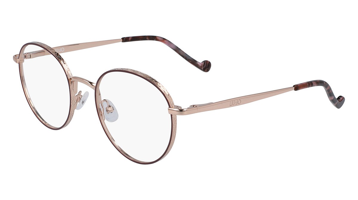 Occhiali da vista Liu Jo LJ2147 (721) colore rose gold forma pantos 