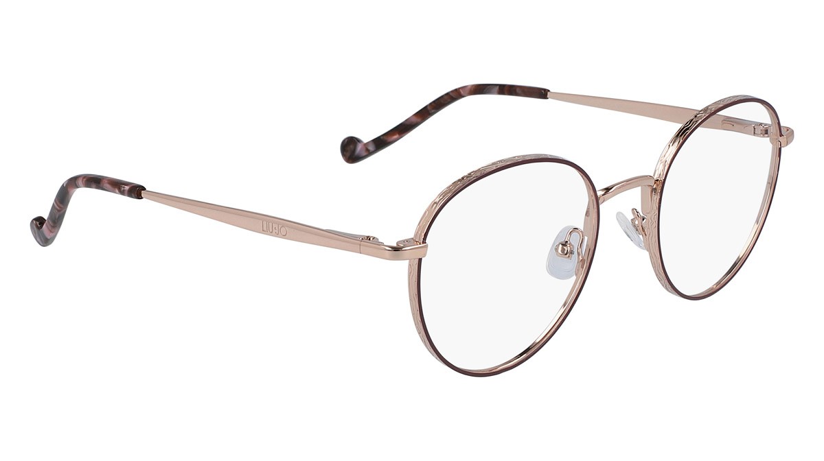 Occhiali da vista Liu Jo LJ2147 (721) colore rose gold forma pantos 