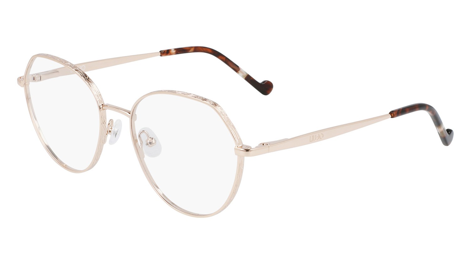 Occhiali da vista Liu Jo LJ2154 (721) colore rose gold forma ovale 