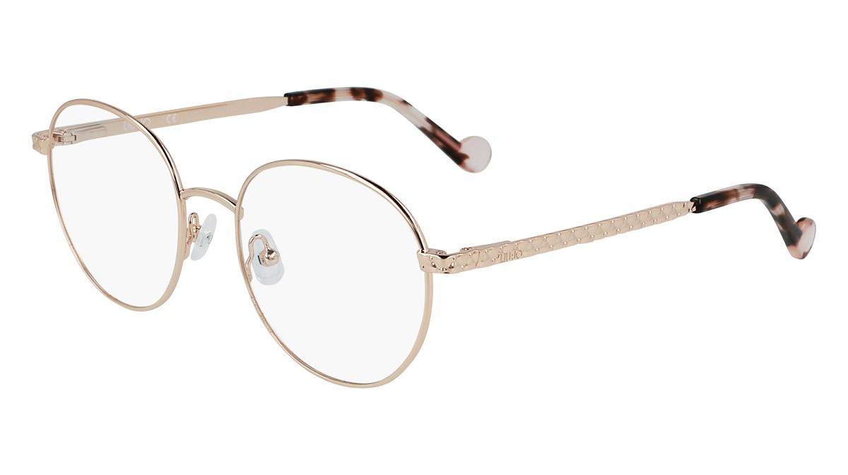 Brillen Liu Jo LJ2159 (721) farbe rose gold form pantos 