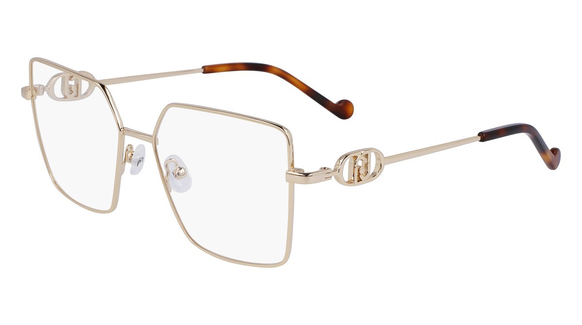 Brillen Liu Jo LJ2167 (731) farbe yellow gold form rechteckig 
