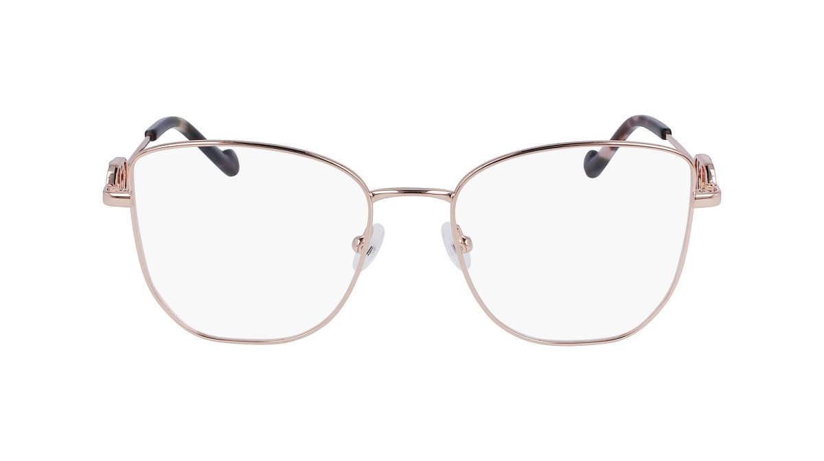 Brillen Liu Jo LJ2168 (770) farbe rose gold form pantos 